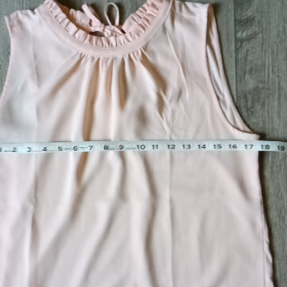 Loft sleeveless tie-neck top - Picture 6 of 6